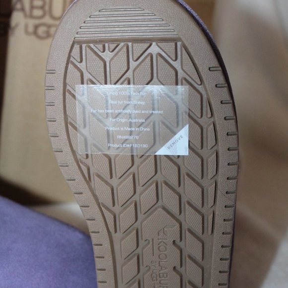 UGG KOOLABURRA GIRL'S TALL SUEDE BUTTON BOOTS - Picture 4 of 8